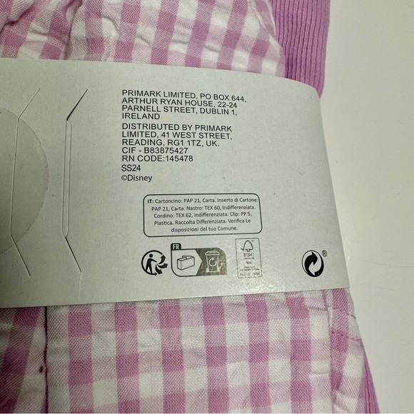 NWT. Disney Primark Aristocats Marie PJ set. Size 2X. Tank top and shorts set - Picture 8 of 9